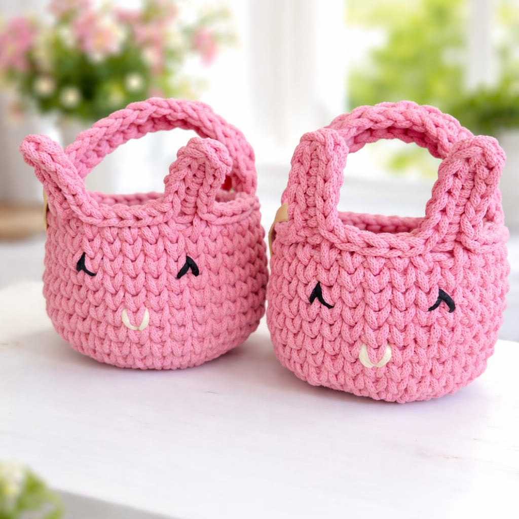 Osterhasen Körbchen